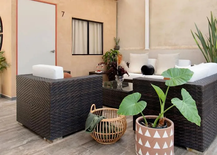Сasa de vacaciones Casa Ha A Soulful 7br W Rooftop, Condesa