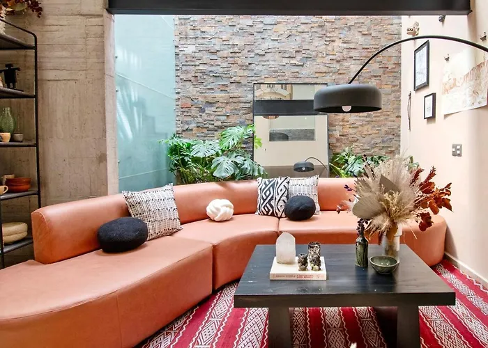 Сasa de vacaciones Casa Ha A Soulful 7br W Rooftop, Condesa *